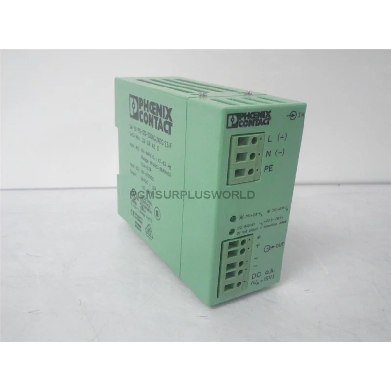 PHOENIX CONTACT CM 5-PS-120-230AC/24DC/2. PHOENIX CONTACT CM 5-PS-120-230AC/24DC/2.