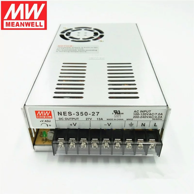 Mean Well NES-350-27 27V 350 Watt Ul Switching Power Supply in IAT Bangladesh PLC BD Mean Well NES-350-27 27V 350 Watt Ul Switching Power Supply in IAT Bangladesh PLC BD