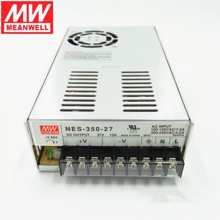 Mean Well NES-350-27 27V 350 Watt Ul Switching Power Supply