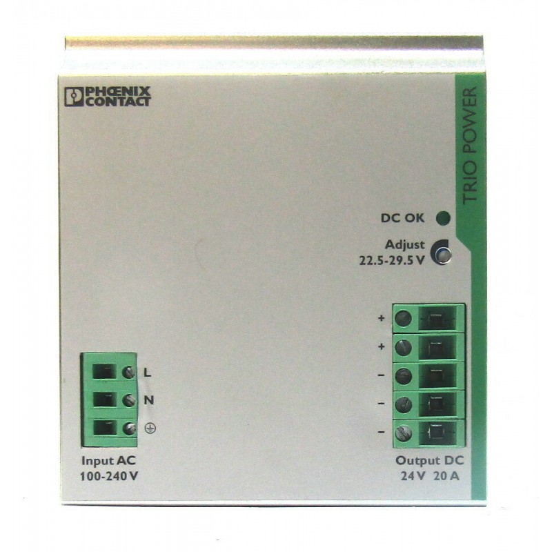 Phoenix Contact TRIO-PS/1AC/24DC/20 Trio Power Supply in IAT Bangladesh PLC BD Phoenix Contact TRIO-PS/1AC/24DC/20 Trio Power Supply in IAT Bangladesh PLC BD
