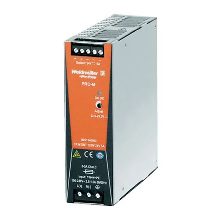 Weidmuller Power Supply CP M SNT 120W 24V 5A